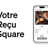 Comment se présente le reçu Square pour vos clients?