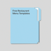 Free Restaurant Menu Templates