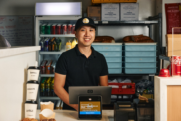 Behind the Counter at PepperJack Sandwiches