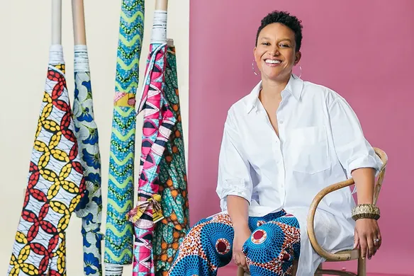 Sharing a Unique Sense of Home in Australia Through the Colourful Fabrics of Africa