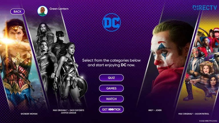 Watch DC Movies, TV Shows & More with DIRECTV!