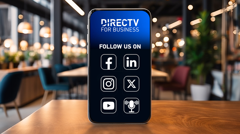 Follow DIRECTV for BUSINESS on Social Media to Get The Most from Your DIRECTV Service