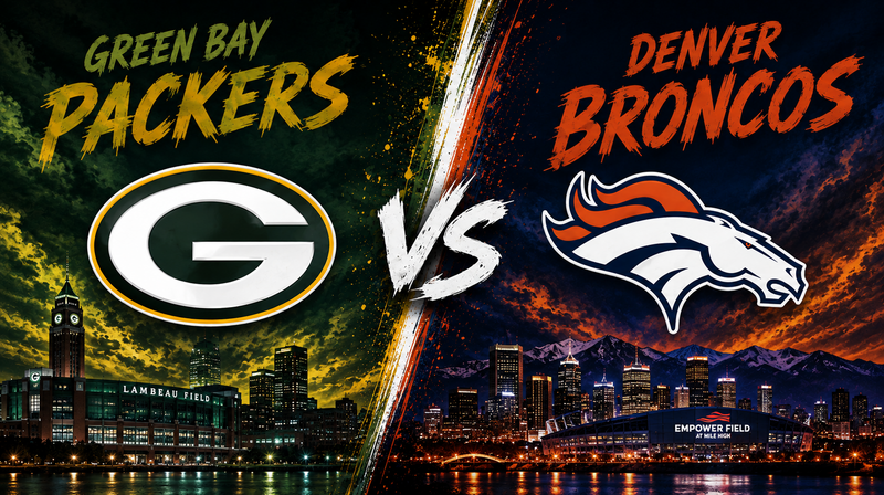 Green Bay Packers vs. Denver Broncos – Where to Watch, Streaming, Channels & Preview