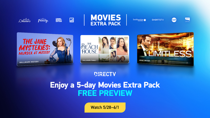 MOVIES EXTRA PACK Free Preview May 28 – June 1