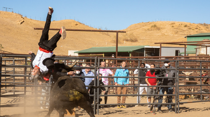 Celebrating the joy of being back together with your best friends, the original jackass crew returns