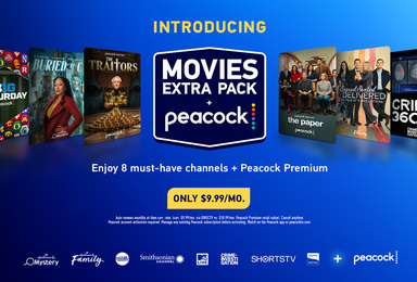 Movies Extra Pack Now Includes Peacock Premium