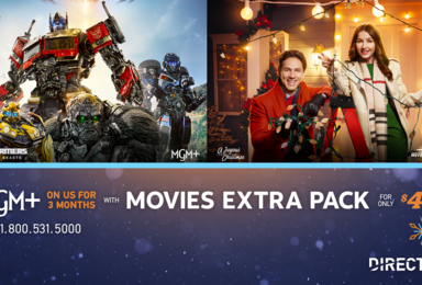 Get MGM+ on us for 3 months when you upgrade to MOVIES EXTRA PACK for $4.99/mo