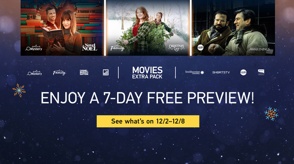 MOVIES EXTRA PACK Free Preview Dec. 2-8