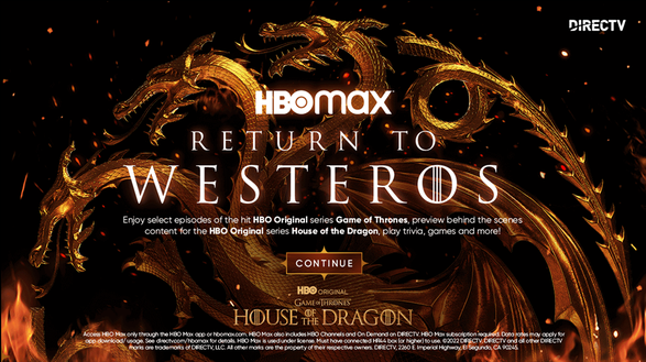 ‘Game of Thrones’ and ‘House of the Dragon’ Come Together In New DIRECTV App