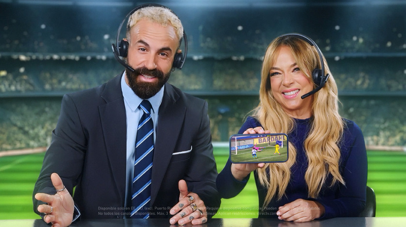 Adamari López y Marc Crosas se unen para la campaña Breadth of Sports de DIRECTV