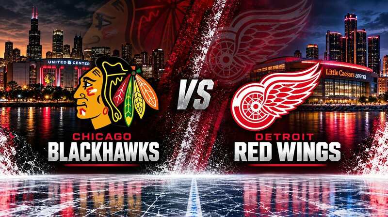 Chicago Blackhawks vs. Detroit Red Wings – Where to Watch, Streaming, Channels & Preview