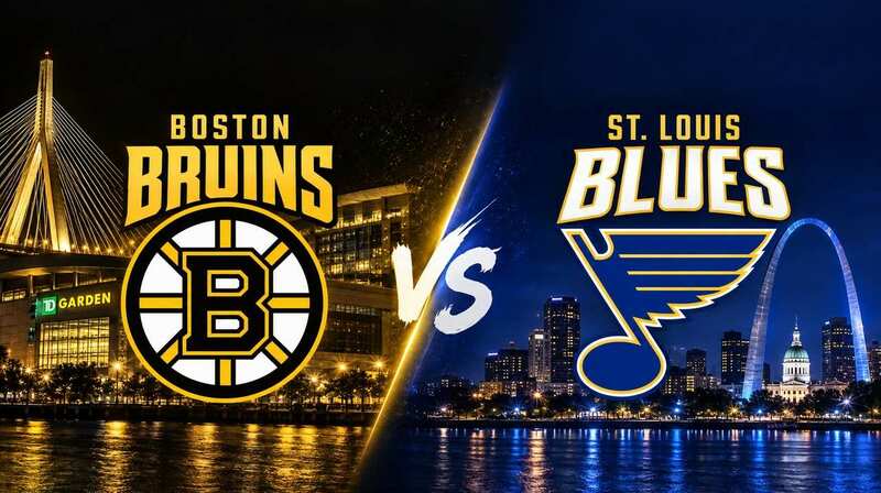 Boston Bruins vs. St. Louis Blues – Where to Watch, Streaming, Channels & Preview