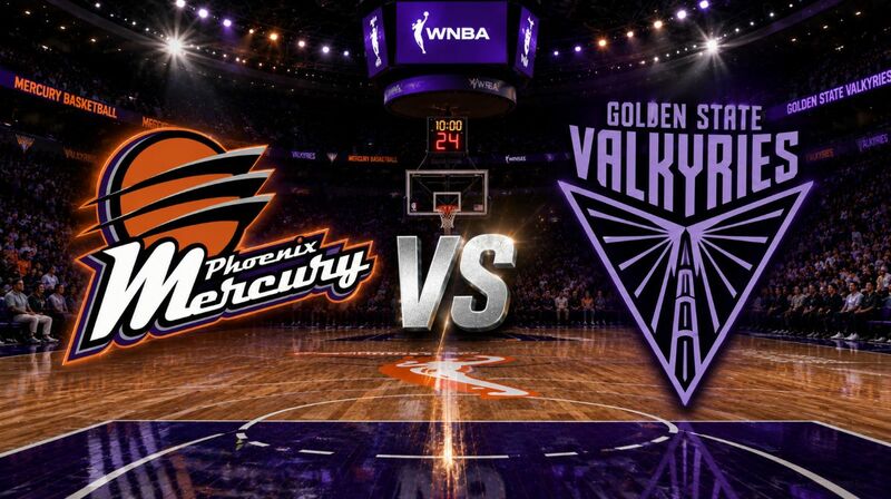Phoenix Mercury vs. Golden State Valkyries – Where to Watch, Streaming, Channels & Preview