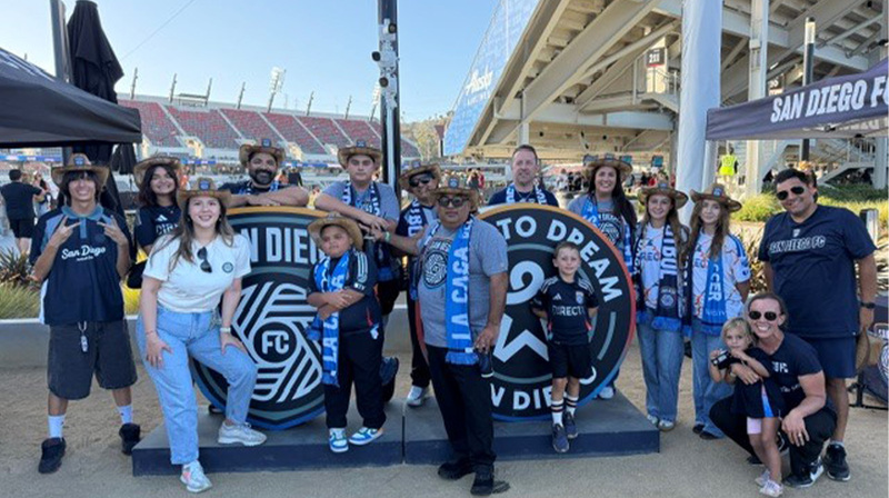 Celebrating Hispanic Heritage Night with San Diego FC