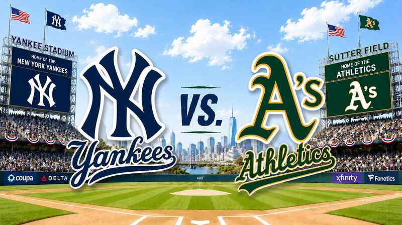 New York Yankees vs. Athletics – Where to Watch, Streaming, Channels & Preview